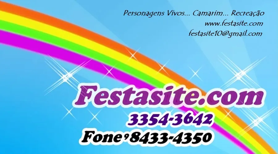 festasite personagens vivos