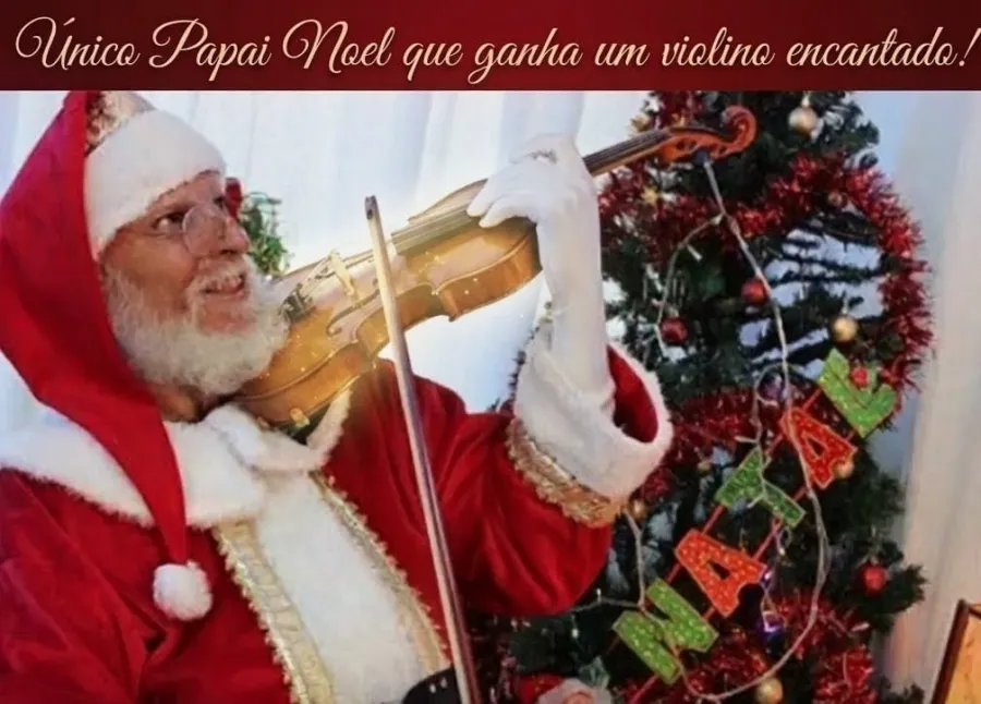 PAPAI NOEL VIOLINISTA