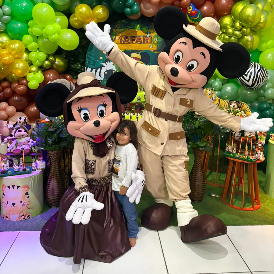 Animação com personagens vivos caracterizados para aniversario infantil no bairro Itapevi