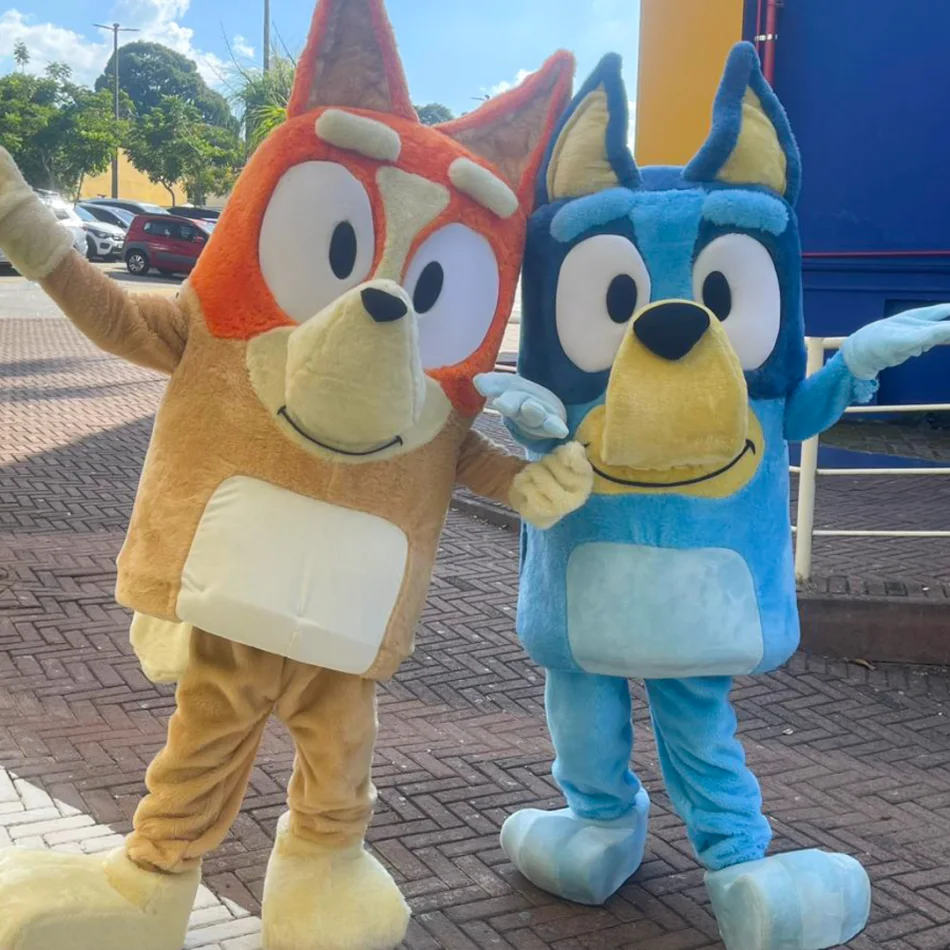 Contratar Bluey e Bingo para festas infantis com Portal Personagens Vivos em São Paulo