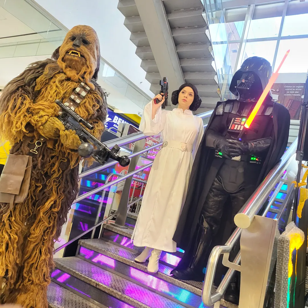Star Wars com personagens vivos para festas infantis em São Paulo em apresentação temática Star Wars com personagens vivos para festas infantis em São Paulo em apresentação temática